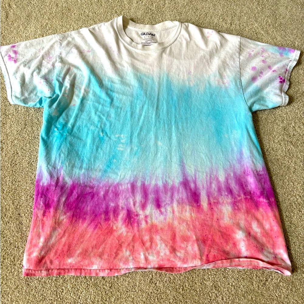 Oversized tie dye tee